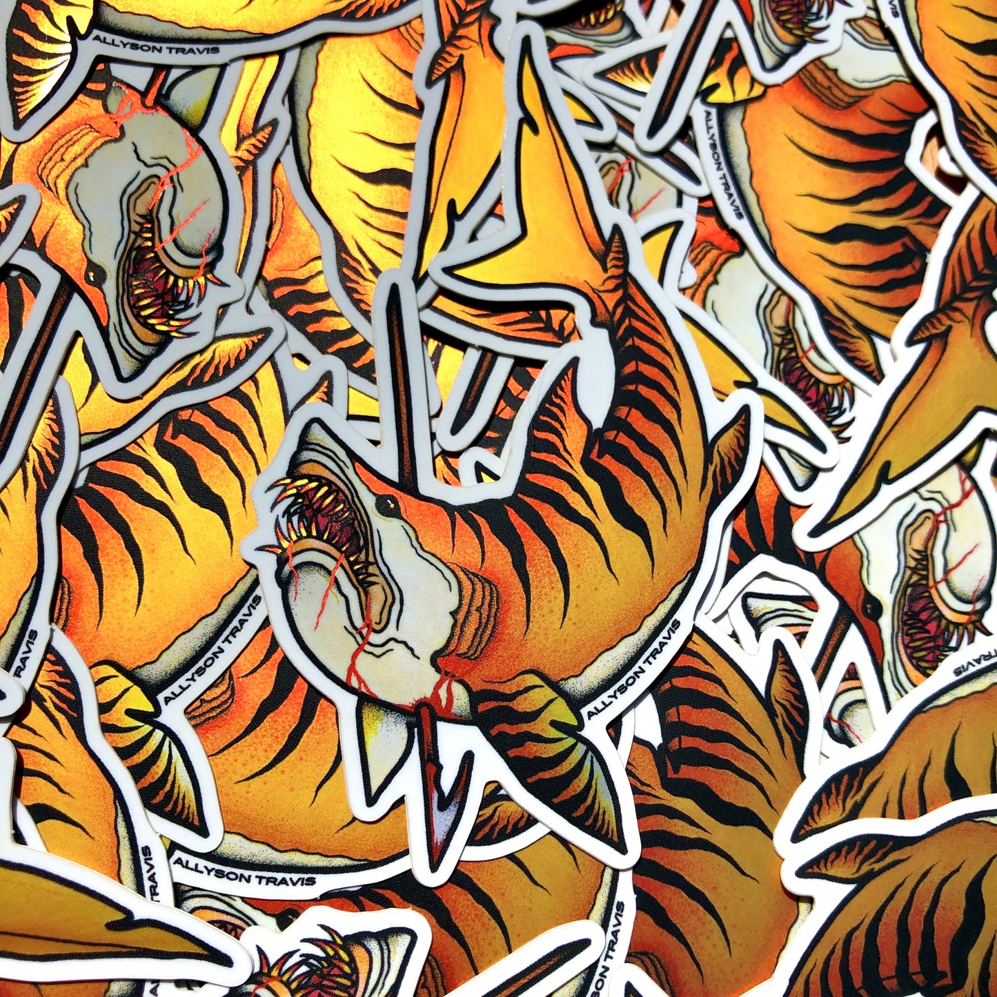 Tiger Shark - Sticker