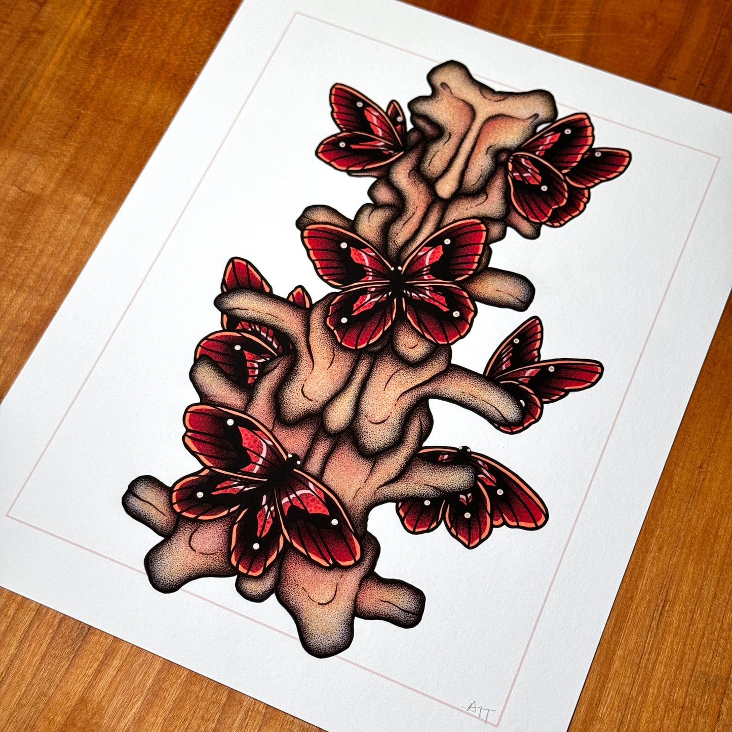 Butterfly Kisses - Print