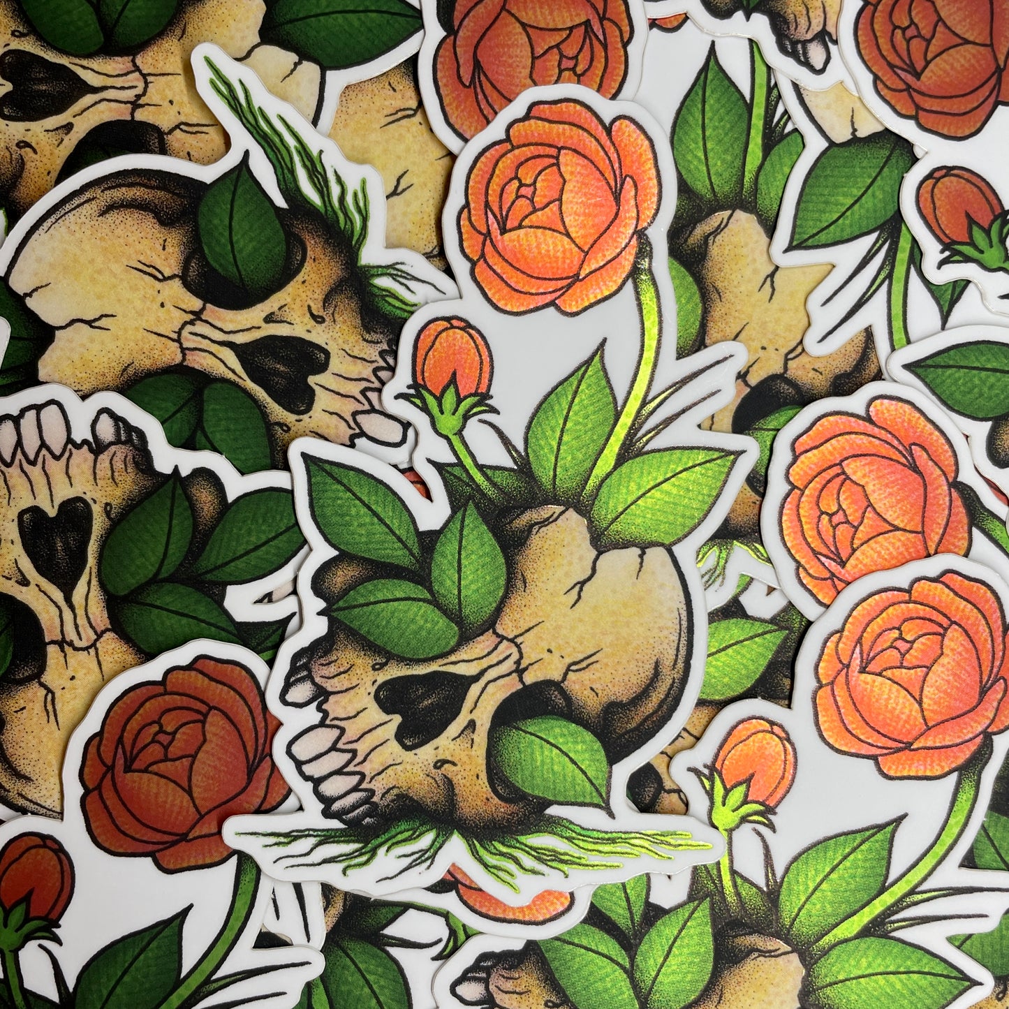 Skull 3 - Sticker