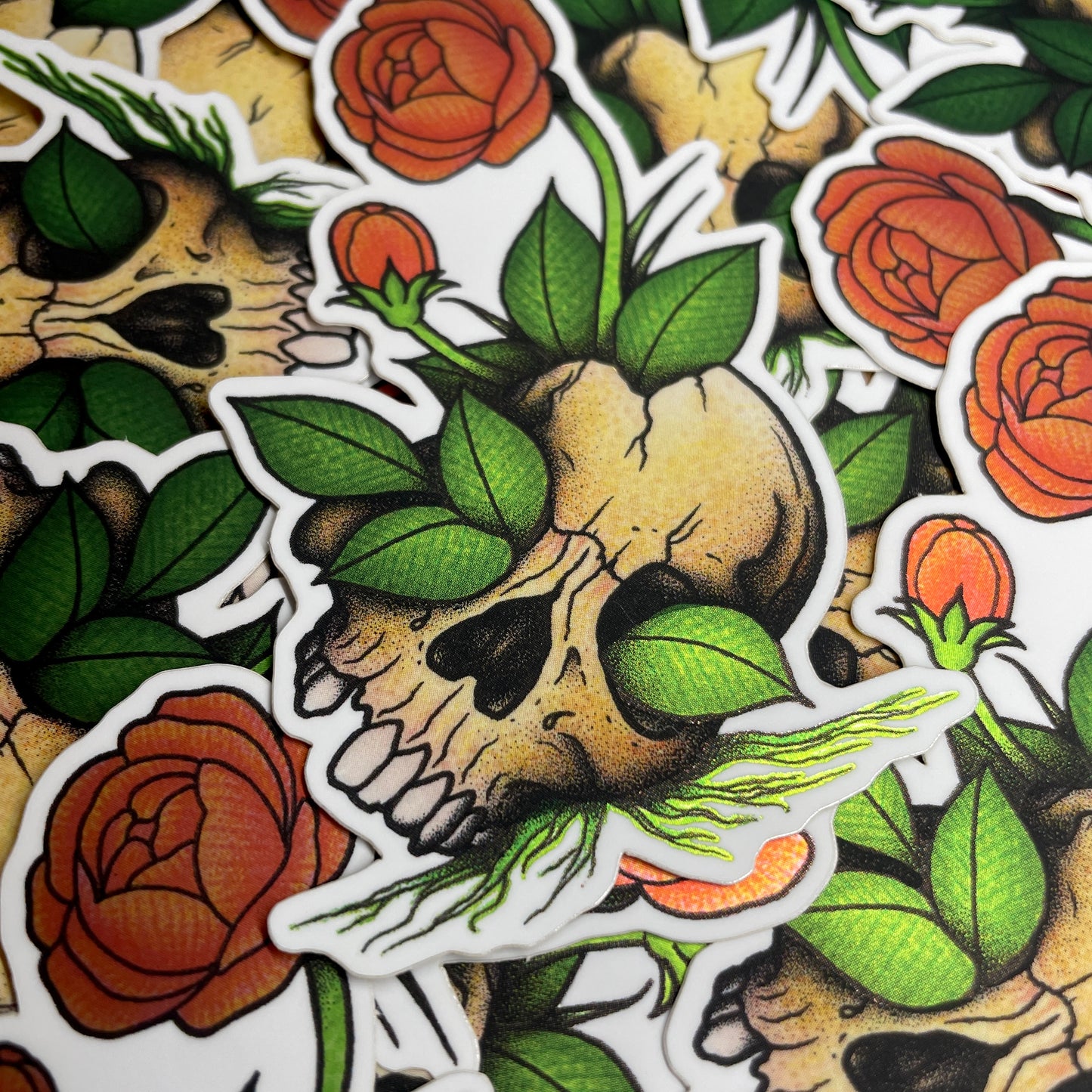 Skull 3 - Sticker