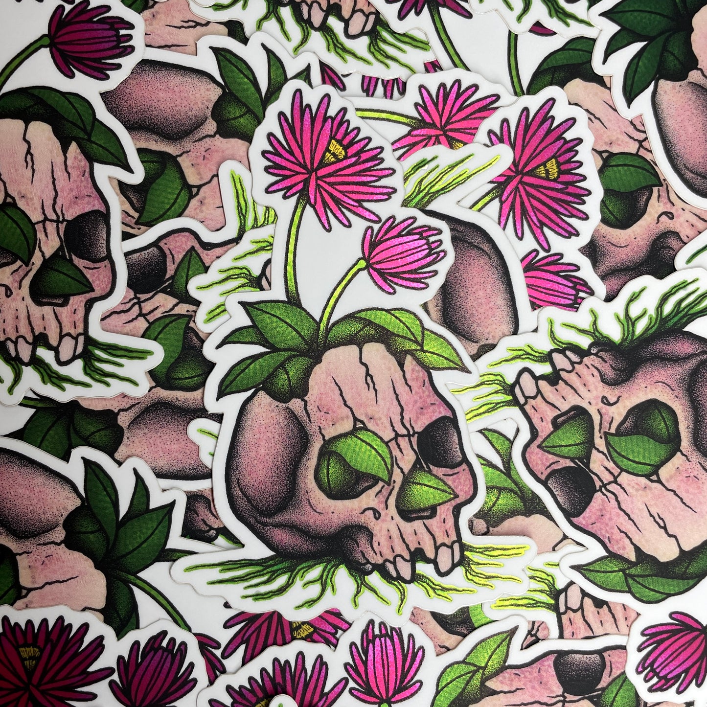Skull 4 - Sticker