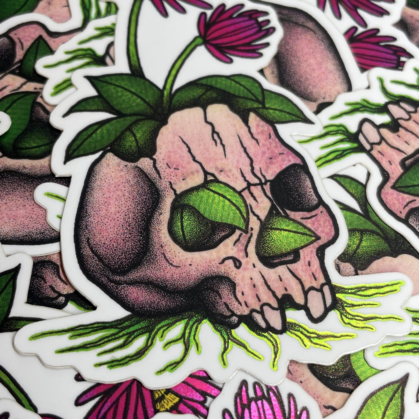 Skull 4 - Sticker